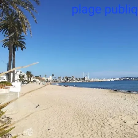 Apparemment 2 Piece Piscine Sur Toit 500m Cannes 2km *